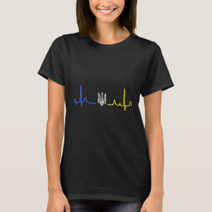 Camiseta Ucrânia Tryzub Tridente Zelensky Bandeira Ucranian