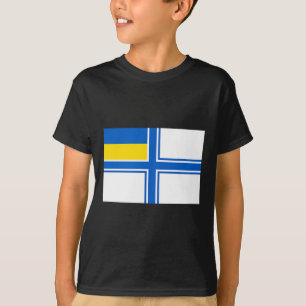 Camiseta Ucrânia Ucraniano Bandeira da Ucrânia Naval Bandei