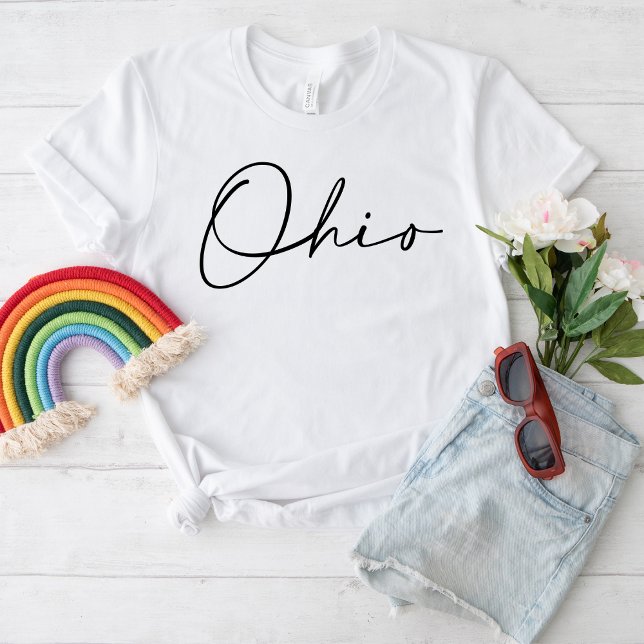 Camiseta udaderas de Ohio Script State (Criador carregado)