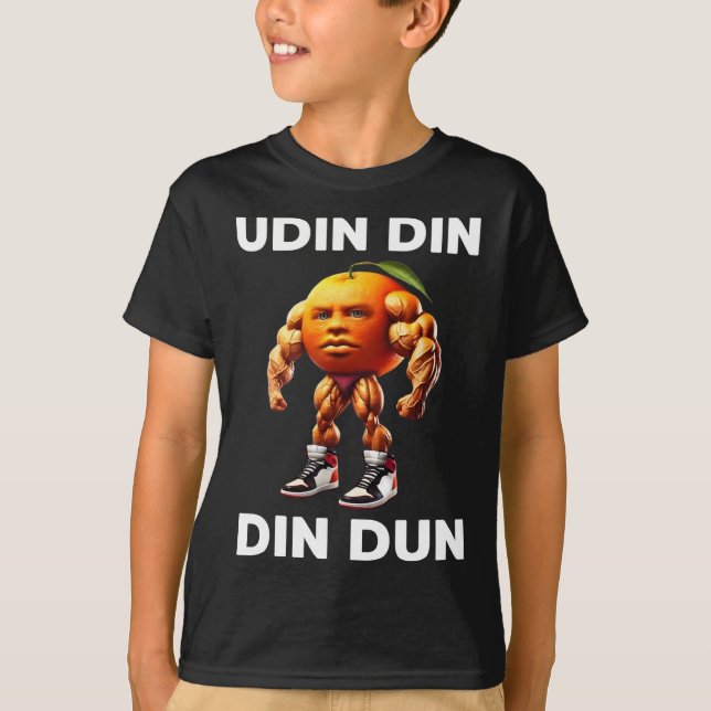 Camiseta Udin Din Din Dun Italiano Brainrot Meme Udindindin (Frente)