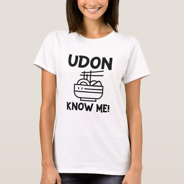 Camiseta Udon Me Conhece (Frente)