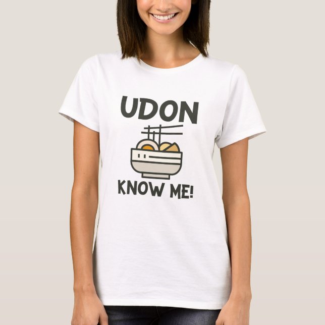 Camiseta Udon Me Conhece (Frente)