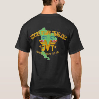 Camiseta Udorn RTAFB, t-shirt dos veteranos de Tailândia