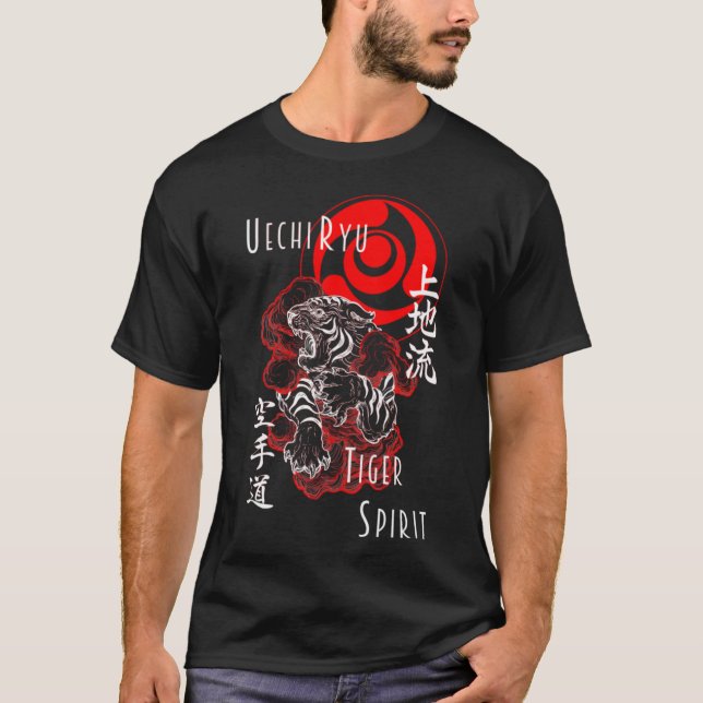 Camiseta Uechi Ryu Karate Do Tiger Spirit Arts Budo (Frente)