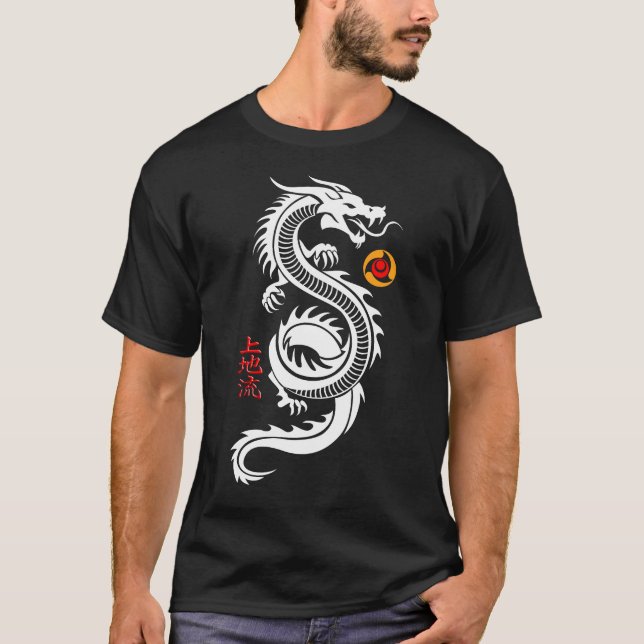 Camiseta Uechi Ryu Karate Dragon Budo T-Shirt (Frente)