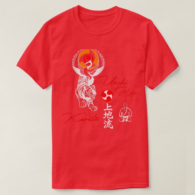 Camiseta Uechi Ryu Karate Soul Arts Spirit (Frente do Design)