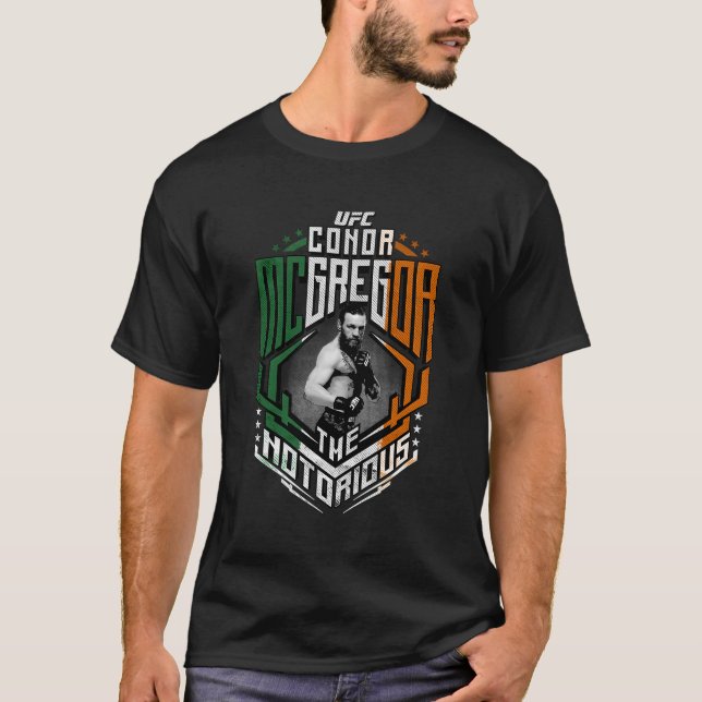 Camiseta Ufc Conor Mcgregor Angular Oficial (Frente)
