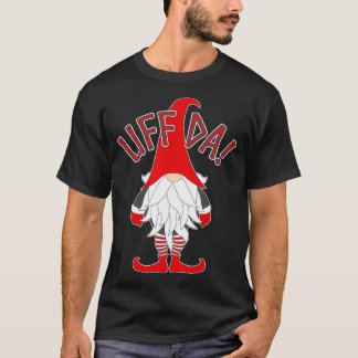 Camiseta UffDa Nordic Gnome Scandinavian Tomte Artic Nisse