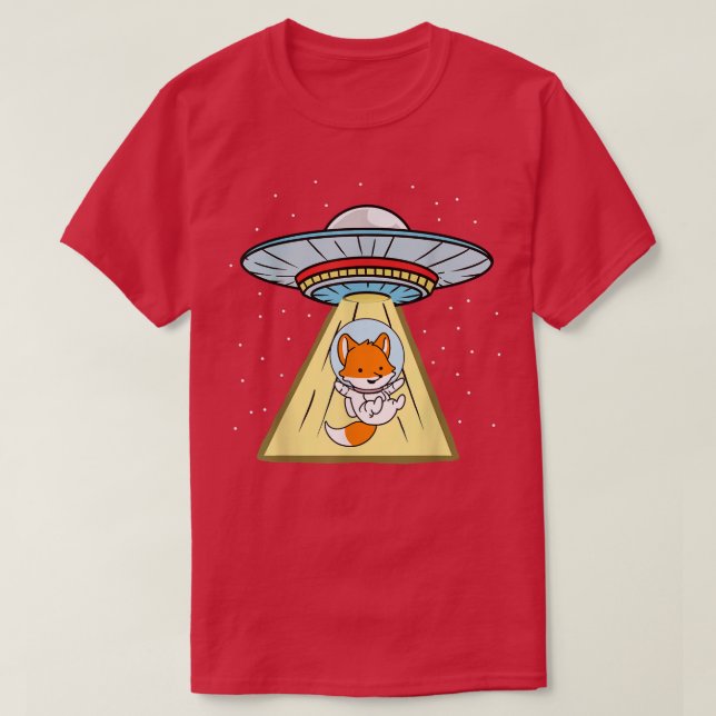 Camiseta Ufo Abdução Do Astronauta (Frente do Design)