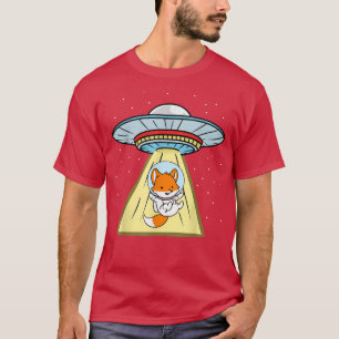 Camiseta Ufo Abdução Do Astronauta