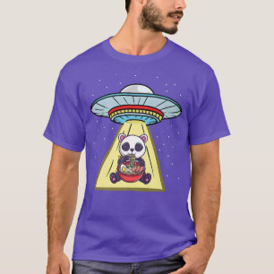 Camiseta Ufo Abdução Panda Ramen Noodles 2946