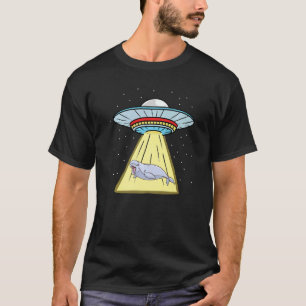 Camiseta Ufo Abduction Beluga Whale
