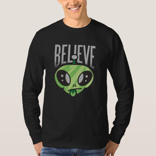 Camiseta Ufo Alien Slogan for Men and Women  1 (Frente)