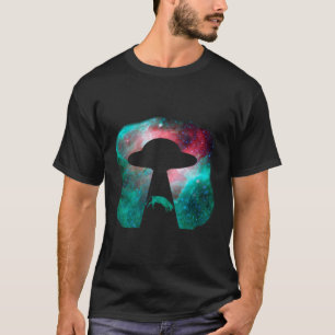 Camiseta Ufo Alienígena Abdução Vaca Hoodie Engraçada Voand