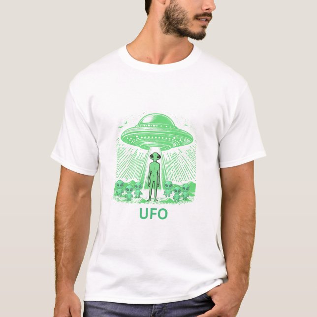 Camiseta ufo art (Frente)