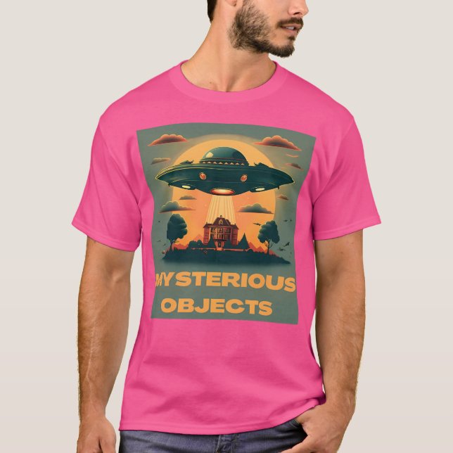 Camiseta Ufo Avisa Um Encontro Estreito Com O Misterioso Fl (Frente)