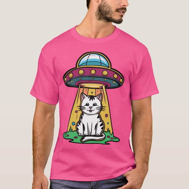 Camiseta Ufo Cat (Frente)