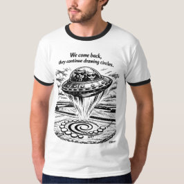 CAMISETA UFO CROP CIRCLES