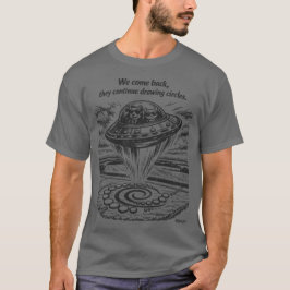 CAMISETA UFO CROP CIRCLES