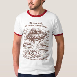 CAMISETA UFO CROP CIRCLES