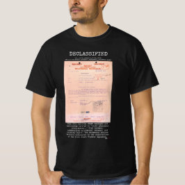 Camiseta UFO - Declassified 331_120752_Numeric_Files_1944–1