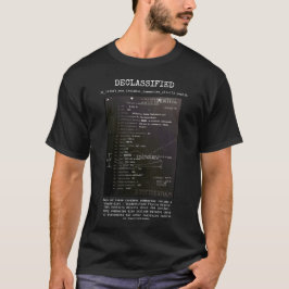 Camiseta UFO - Declassified 38_143685_box_Incident_Summarie