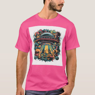 Camiseta Ufo Digital Art