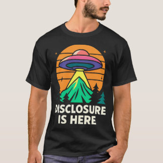Camiseta Ufo Disclosure Vintage Alien For