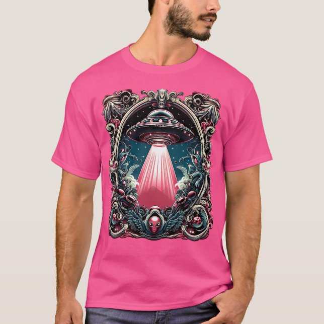 Camiseta Ufo É Real Ninguém Parece Se Importar (Frente)