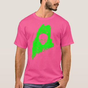 Camiseta Ufo Experience Investigator Ufo Maine Ufo Caça