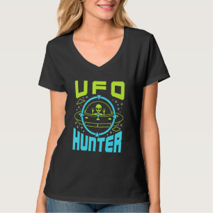 Camiseta Ufo Hunter Space Ship Voing Saucer