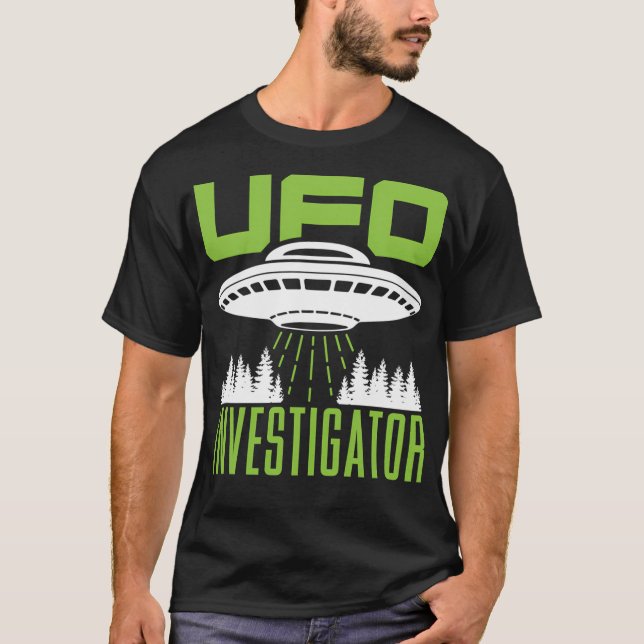 Camiseta Ufo Investigator (Frente)