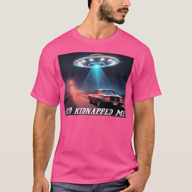 Camiseta Ufo me sequestrou (Frente)