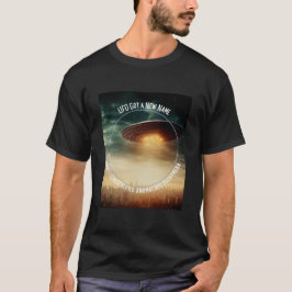 Camiseta UFO Novo Nome UAP Não Identificado Fenômeno Anômal