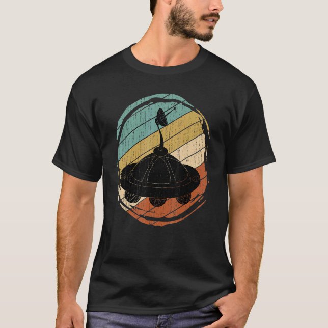 Camiseta Ufo Objeto Voador Não Identificado Sci Fi Retro Uf (Frente)