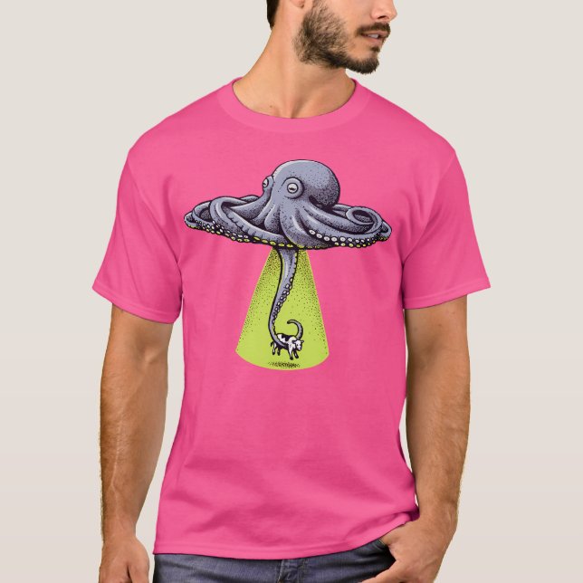 Camiseta Ufo (polvo voador não identificado) (Frente)