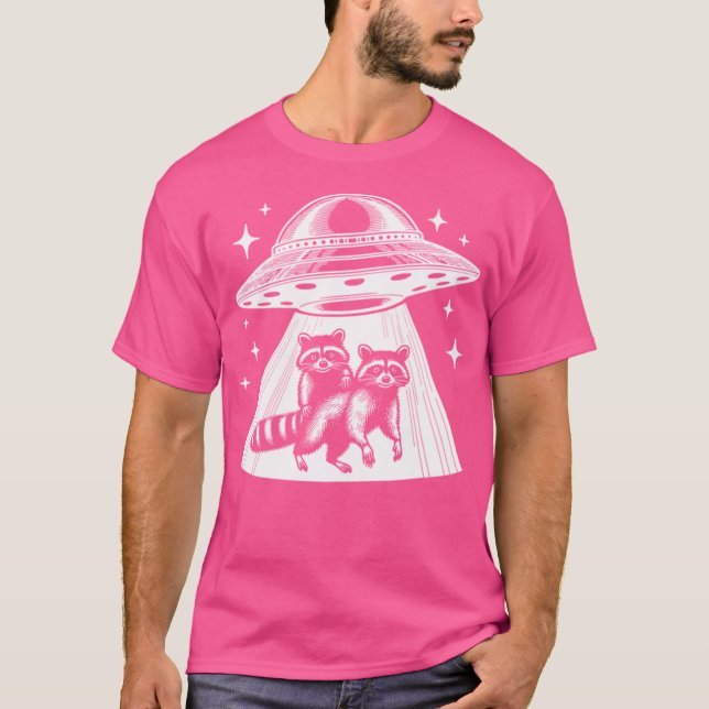 Camiseta Ufo Raccoons (Frente)