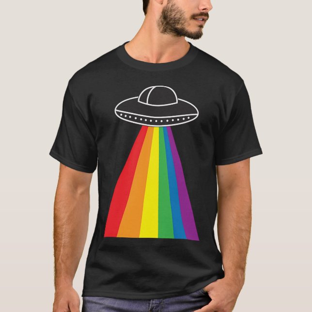 Camiseta Ufo Rainbow (Frente)