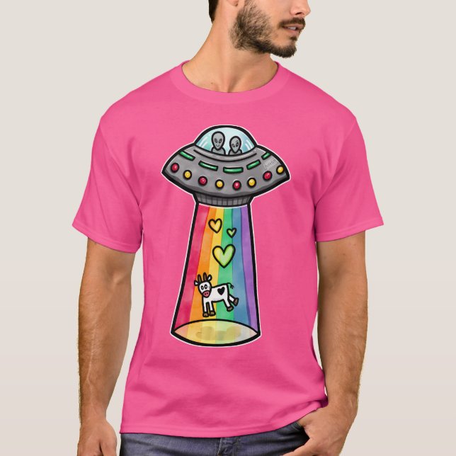 Camiseta Ufo Rainbow (Frente)