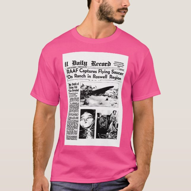 Camiseta Ufo Real (Frente)