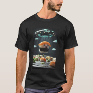 Camiseta Ufo Selfie Sushi