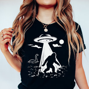 Camiseta UFO Summer; Sasquatch de sequestro de Alienígenas