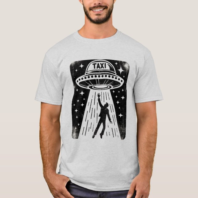 Camiseta UFO Táxi (Frente)