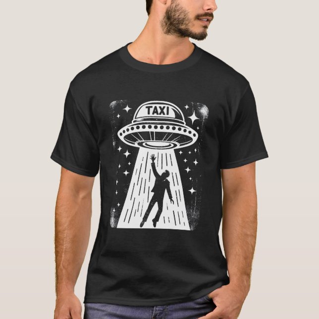 Camiseta UFO Táxi (Frente)