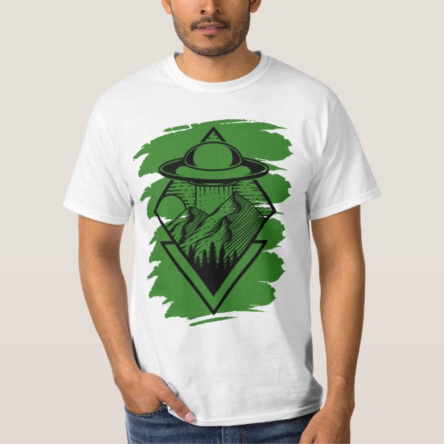 Camiseta UFO: The Truth is Out There (Frente)