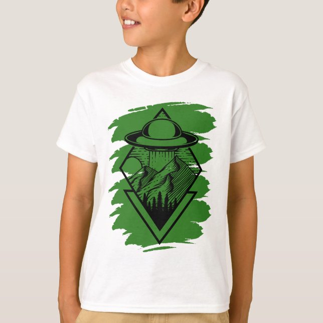 Camiseta UFO: The Truth is Out There (Frente)