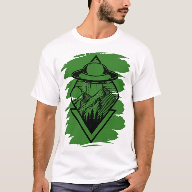 Camiseta UFO: The Truth is Out There (Frente)