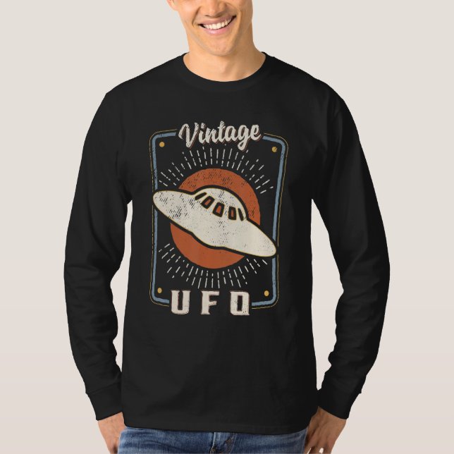Camiseta UFO Vintage Retro Classic Love (Frente)