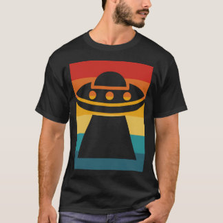 Camiseta Ufo Voando Saucer Extraterrestre