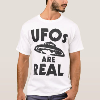 Camiseta UFOs É texto preto REAL